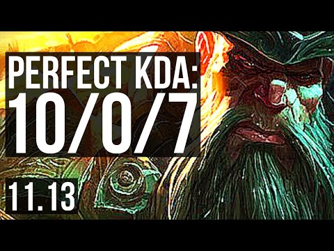 GANGPLANK vs RENEKTON (TOP) | 10/0/7, 1.7M mastery, 900+ games, Legendary | KR Master | v11.13