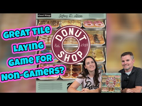 Donut Shop - A Non-Gamer's Review Of This Tasty Tile Laying Donut Boxing Game