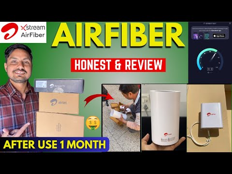 Airtel AirFiber Full Review 2026 | 1 Month Usage Experience | Plans & OTT Apps