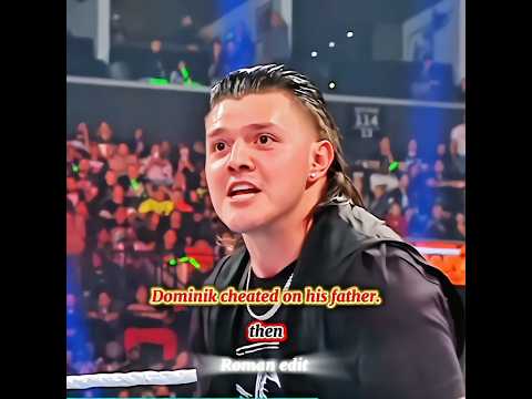 Dominik Mysterio cheated on his father😰#wwe #shortvideo #ytshorts #dominkmysterio #reymysterio