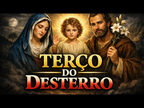 TERÇO DO DESTERRO, Amado Deus, oração para dormir, momento de oração
