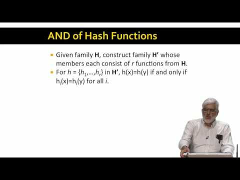 Lecture 82 — LSH Families | Mining of Massive Datasets | Stanford University