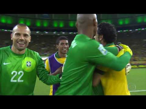 Comemoração de título 🇧🇷 Brasil campeão da Copa das Confederações 2013