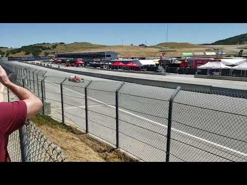 Two F2004's at Laguna Seca