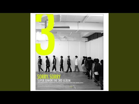 Super Junior - Sorry, Sorry album art