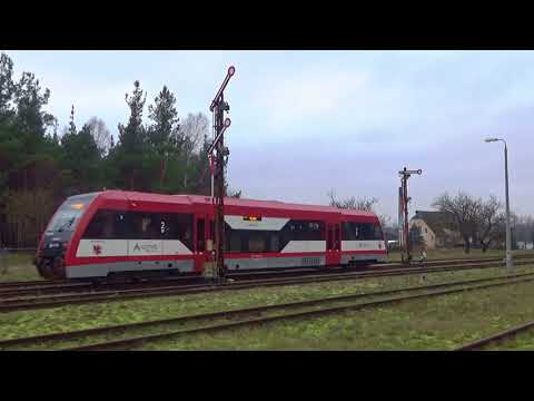 Arriva RP | Odjazd SA106-001 ze stacji Szlachta (motyw z semaforem kształtowym)