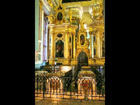 Peter-Pauls-Festung mit Peter-Pauls-Kathedrale - Sankt Petersburg, Russland