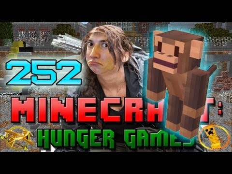 Minecraft: Hunger Games w/Mitch! Game 252 - STOOPID MONKEY!