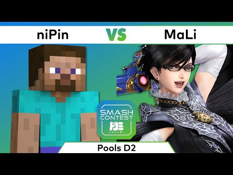 Smash Contest: DoKomi 2022 - niPin (Steve) Vs. MaLi (Bayonetta) - Pools D2
