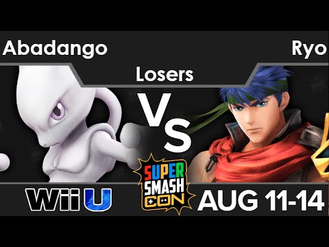 SSC16  - Abadango (Mewtwo) vs Noble | Ryo (Ike, Roy) Losers - Smash 4