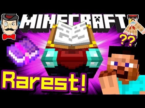 Minecraft THE RAREST ENCHANTMENT! 1 in 1000 Chance!