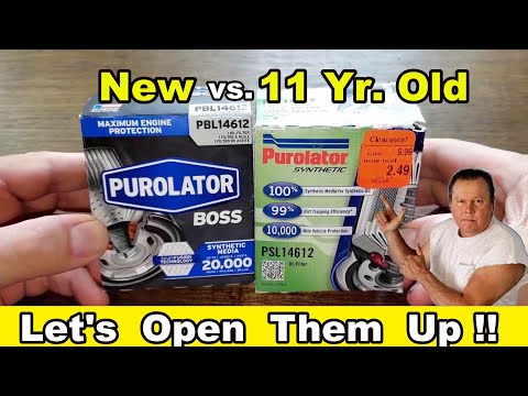 Oil Filter Cross Reference Purolator