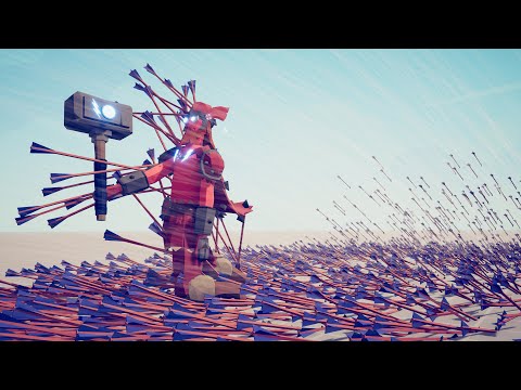 STALIN 5 THOR vs EVERY GOD - Totally Accurate Battle Simulator TABS