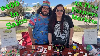 New GOAL, 2 Free Farmers Markets & A WHOLE LOT OF SALES | 3D Printing Business Vlog Ep 51