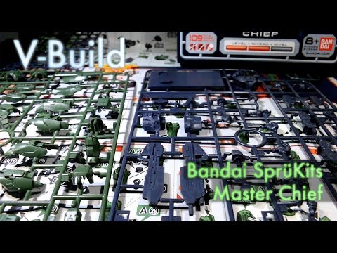 Bandai SprüKits Halo Master Chief (Level 2) - V-Build 60