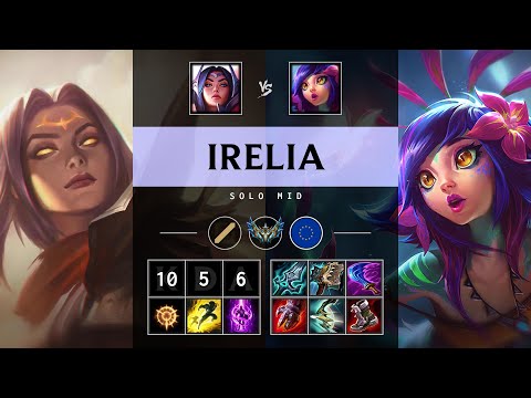 Irelia Mid vs Neeko: Killing spree - EUW Challenger Patch 14.24
