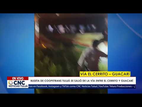 Investigan accidente, salida de buseta y homicidio en el Valle