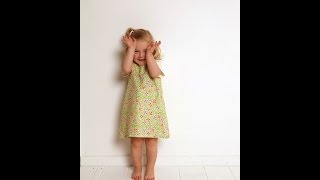 How to sew a girls Pinafore Dress, to support your sewing success