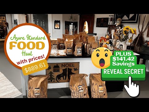 Azure Standard Grocery Haul with Prices and My Huge Savings Revealed