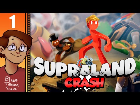 Let's Play Supraland Crash Part 1 - Gasp, a Metroidvania Where You Lose All Your Powers?!?