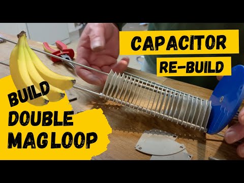 HAM RADIO: Double Copper Loop Capacitor Re-Build