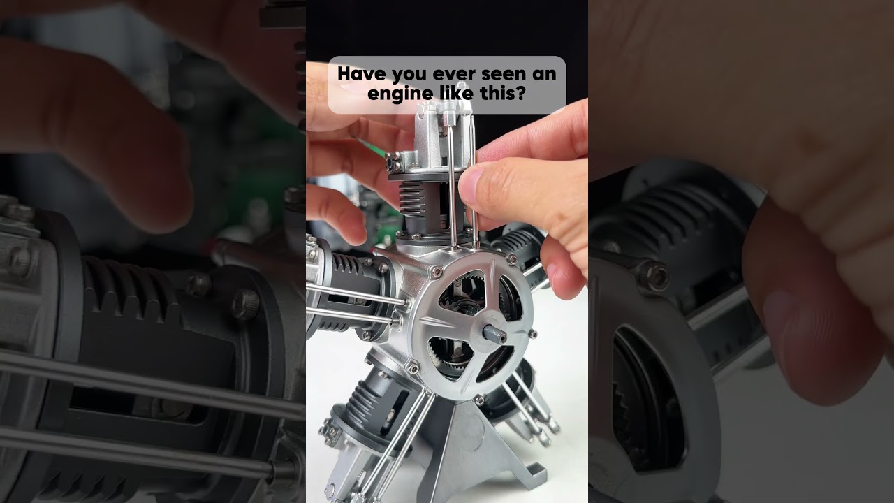 Vortrixe Five-cylinder Engine Model Kit