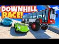 I Ruined OB S Downhill Monster Bus Race Teardown Multiplayer