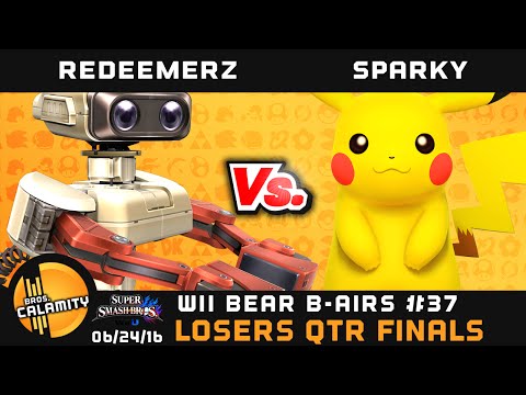 WBB #37 | RedeemerZ (ROB) vs Sparky (Pikachu) - Losers Qtr Finals - Smash Wii U