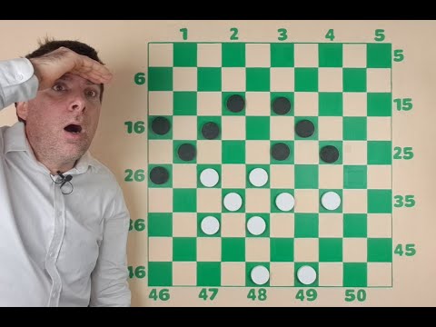 La plus célèbre combinaison de jeu de dames : "le coup raphaël"