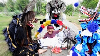 Download lagu Review Barongan Pocong Tiba2 Sola Dhadi || Barongan Devil mp3