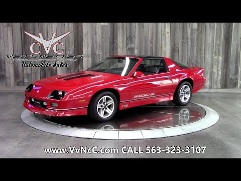 1987 Chevrolet Camaro IROC-Z (CC-1696643) for sale in Bettendorf, Iowa