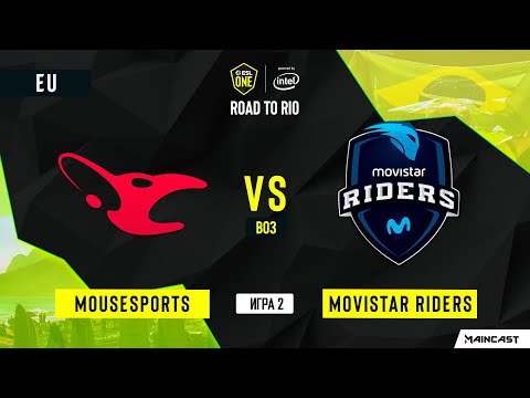 mousesports vs Movistar Riders [Map 2, Train] ESL One: Road to Rio