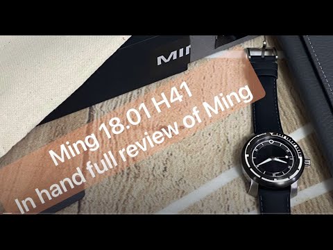 Ming Diver 18.01 H41 full review in hand (Eng) and my opinion on Ming watches!