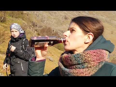 Lake District   spring 2019   Seatwaite to Scafell Pike. Wanderer sky and sand copy from my sons YT
