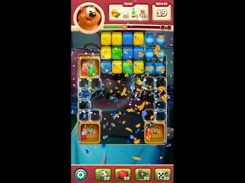 Toon Blast Level 8079 - NO BOOSTERS 🐻🐺🐱 | SKILLGAMING ✔️