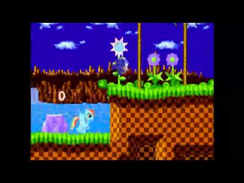 Sonic VS Rainbow Dash