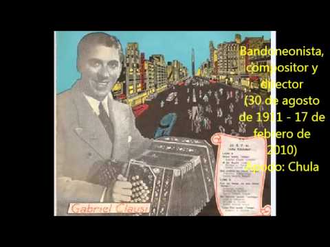 GABRIEL CLAUSI  -  CARMEN IDAL   - TRES AMIGOS  - TANGO