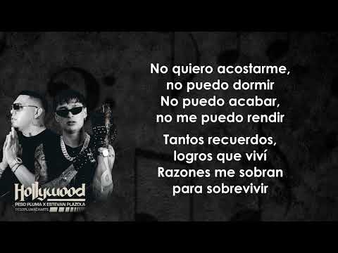 Peso Pluma, Estevan Plazola - Hollywood (Letra/Lyrics)