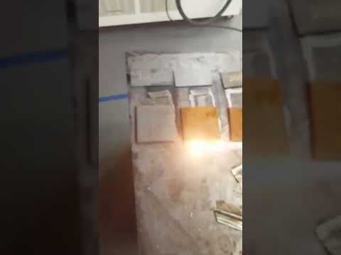 Rust cleaning test for customer from 1000w to 2000w-XTLASER
