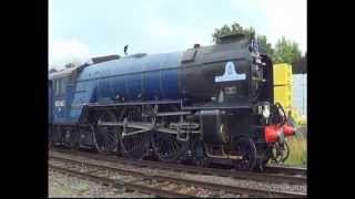 preview picture of video 'Steam Train THE DEVON BELLE'