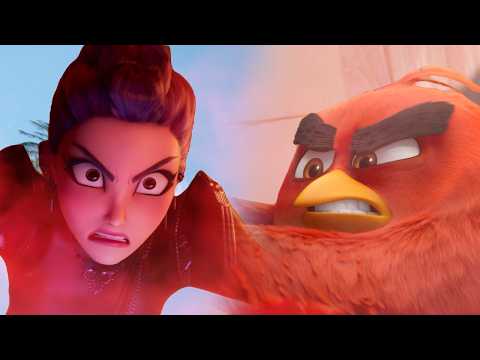 Red Vs Rumi from Kpop Demon Hunters