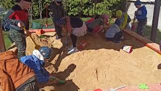 Marec 2022 - Meranie šírky a hĺbky - piesková jama