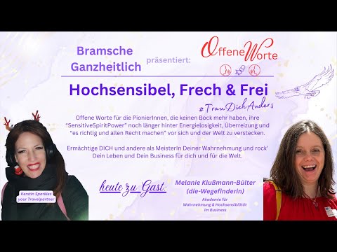 Hochsensibel, Frech & Frei – #TrauDichAnders