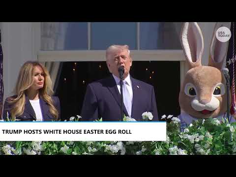 Trump addresses pilots rescue amid jet crash in Iran war during Easter celebration