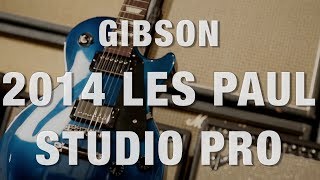 Gibson 2014 Les Paul Studio Pro Overview