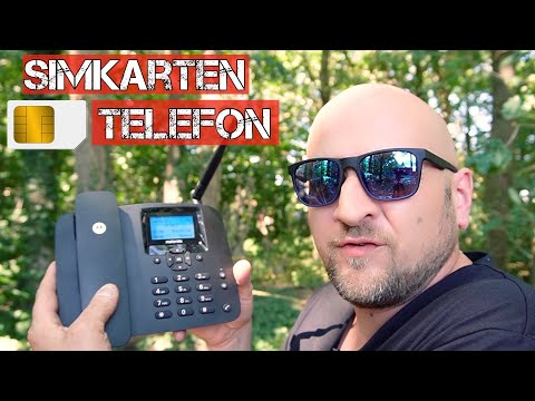 Festnetztelefon mit Simkarte Rentnerhandy Seniorentelefon