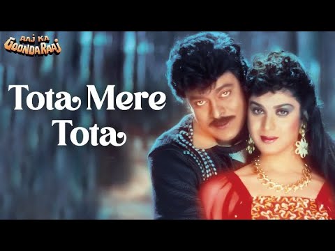 Tota Mere Tota Main To Teri Ho Gayi - Image Lyrical | Aaj Ka Goonda Raaj | Abhijeet, Sadhana Sargam
