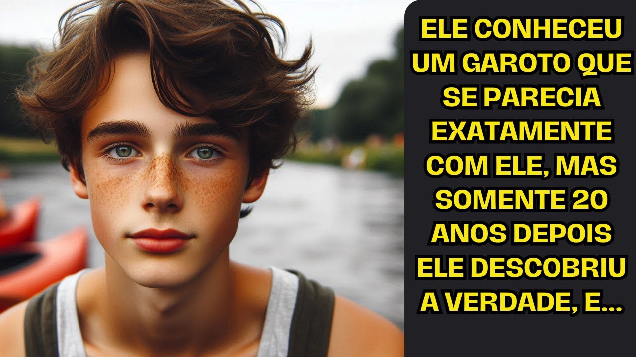 Ele conheceu um garoto que se parecia exatamente com ele, mas somente 20 anos depois ele descobriu..