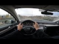 2016 VW Passat Hybrid GTE 1 4l 156HP POV Test Drive Fuel Consumption Binaural Stereo Audio
