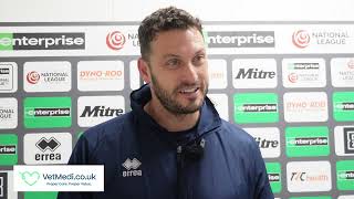 💬 Post-Match Interview | Gary Elphick | Boreham Wood (H)